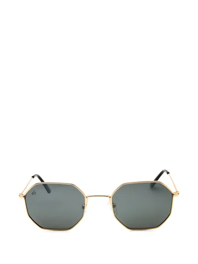 Privé Revaux The Heat Geometric-frame Sunglasses In Gray