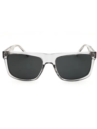 Privé Revaux Prive Revaux The Kingston/s Sunglasses In Grey Crystal/grey Polarized