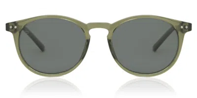 Privé Revaux The Maestro X/s Polarized 1ed/uc Men's Sunglasses Green Size 52 In Transparent Green