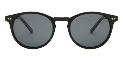Privé Revaux The Maestro/s Polarized 003/m9 Men's Sunglasses Black Size 49 In Matte Black