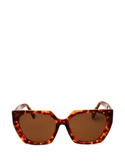 Privé Revaux Tropic Nights Oversized Sunglasses In Brown