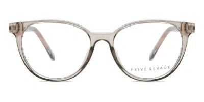 Privé Revaux Twist 63m Women's Glasses Clear Size 52 - Free Lenses - Blue Light Block Available In Gray