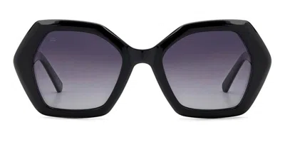 Privé Revaux Vero Beach/s Polarized 807/wj Women's Sunglasses Black Size 53