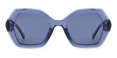 Privé Revaux Vero Beach/s Polarized Oxz/c3 Women's Sunglasses Blue Size 53