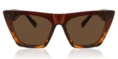 Privé Revaux Victoria Mini/s Ywp/sp Women's Sunglasses Tortoiseshell Size 51 In Brown