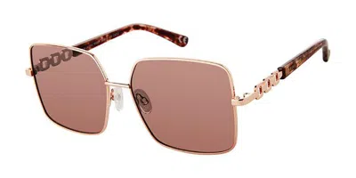 Privé Revaux Viva La Vida/s Polarized 000/0f Women's Sunglasses Rose-gold Size 59
