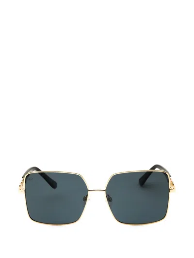 Privé Revaux Viva La Vida/s Square-frame Sunglasses In Gold