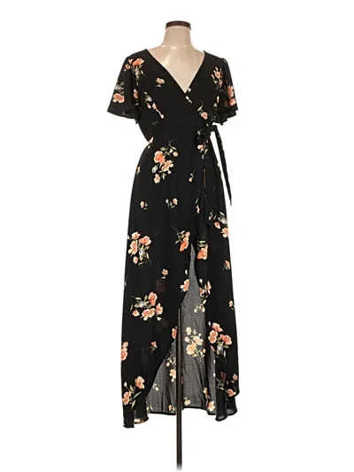Pre-owned Privy Casual Dress In Black