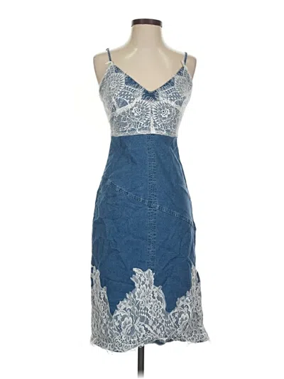 Pre-owned Privy Casual Dress In Blue