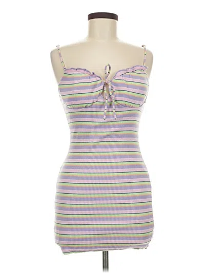 Pre-owned Privy Casual Dress In Purple