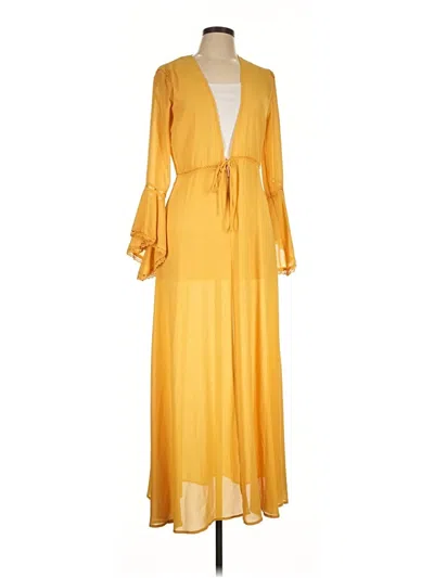 Privy Casual Dress In Yellow