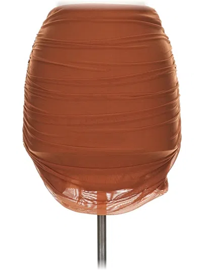 Privy Casual Skirt In Brown