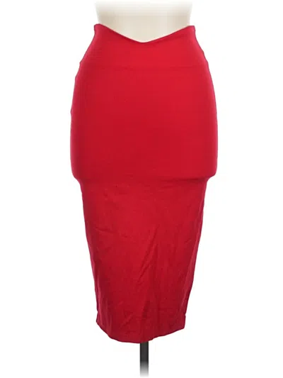 Pre-owned Privy Casual Skirt In Red