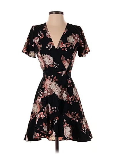 Pre-owned Privy Cocktail Dress In Black