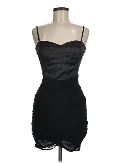 Pre-owned Privy Cocktail Dress In Black