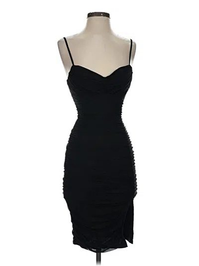 Pre-owned Privy Cocktail Dress In Black