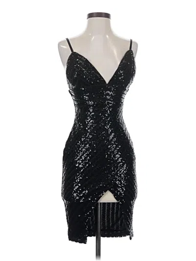 Pre-owned Privy Cocktail Dress In Black