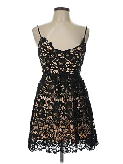 Pre-owned Privy Cocktail Dress In Black