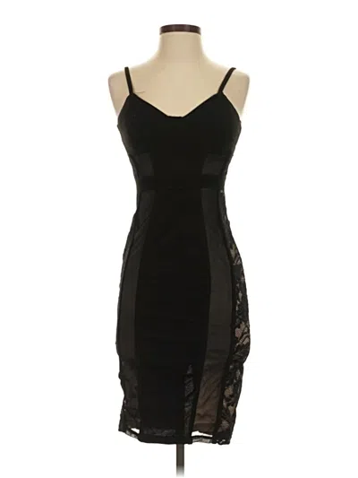 Pre-owned Privy Cocktail Dress In Black