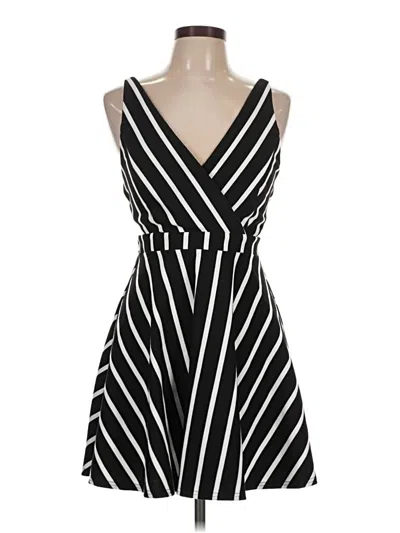 Pre-owned Privy Cocktail Dress In Black