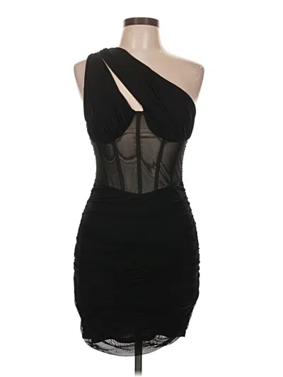 Pre-owned Privy Cocktail Dress In Black
