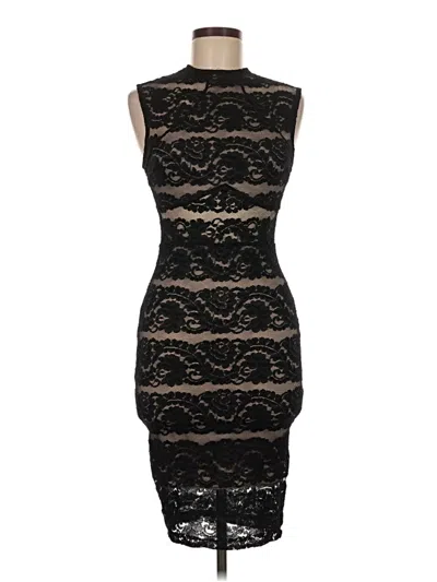 Pre-owned Privy Cocktail Dress In Black