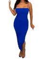 Privy Kamilla Pearl Midi Dress In Royal Blue In Blue