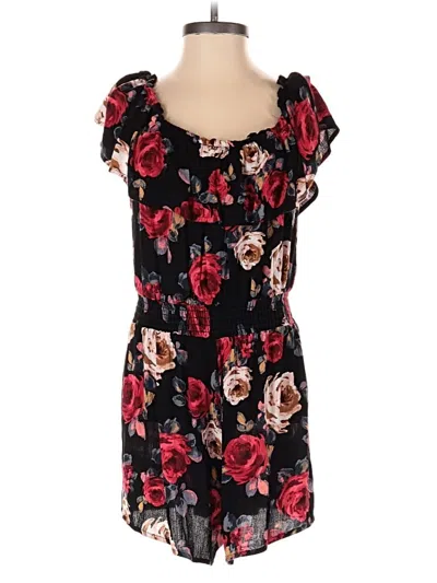 Pre-owned Privy Romper In Black