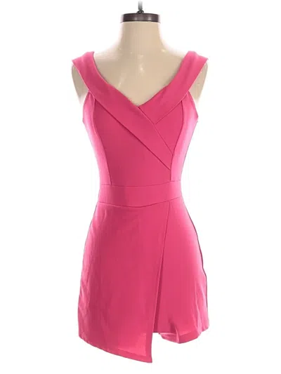 Pre-owned Privy Romper In Pink