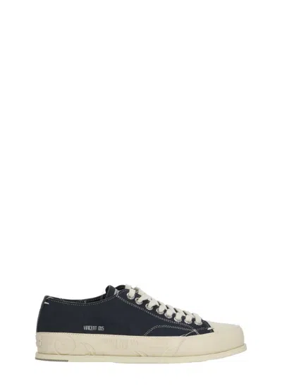 Prmt Blue Vince 015 Leather Sneakers