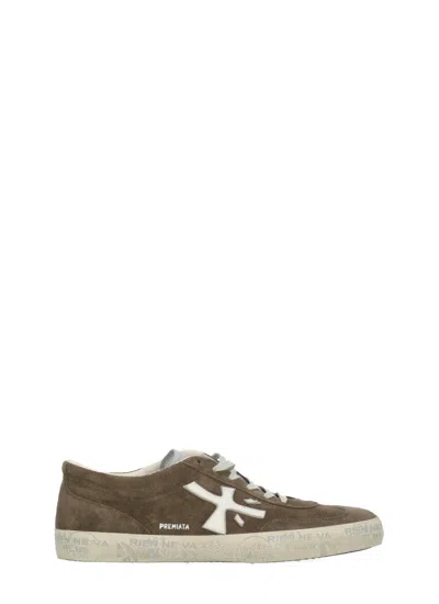 Prmt Brown David 8094 Suede Sneakers
