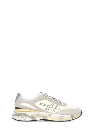 Prmt Round Toe Grey Sneakers