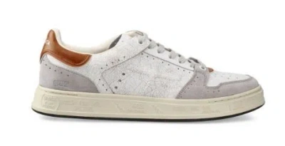 Prmt White Quinn 7322 Sneakers In Grey