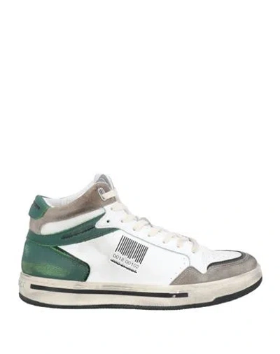 Pro 01 Ject Man Sneakers White Size 9 Leather, Textile Fibers