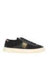 Pro 01 Ject Woman Sneakers Black Size 8 Leather In Black