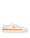 Pro 01 Ject Woman Sneakers Ivory Size 8 Soft Leather, Textile Fibers In White