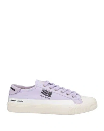 Pro 01 Ject Woman Sneakers Lilac Size 6 Textile Fibers, Soft Leather In Purple