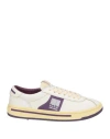 Pro 01 Ject Woman Sneakers White Size 8 Leather, Textile Fibers