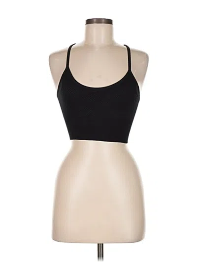 Pre-owned Pro-fit Tank Top Black Halter Neckline Tops