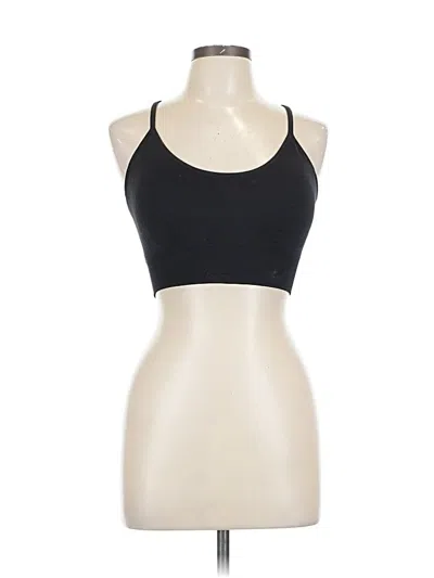 Pre-owned Pro-fit Tank Top Black Halter Neckline Tops