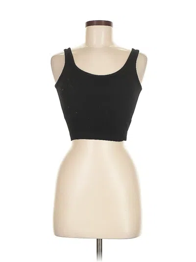 Pre-owned Pro-fit Tank Top Black Strapless Neckline Tops