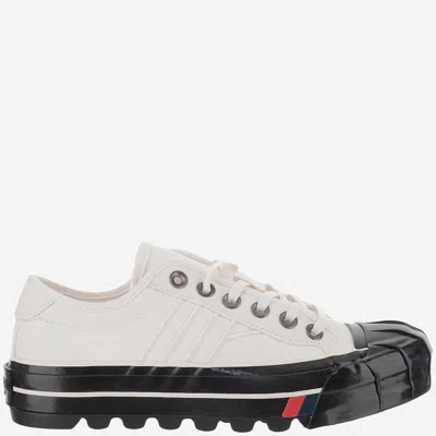 Pro-keds Rubber Toe-cap Sneakers In White