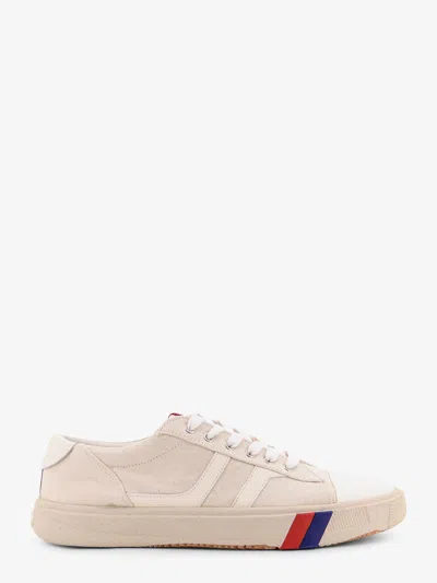 Pro Keds Canvas Low-top Sneakers With Iconic Bicolor Detail In White