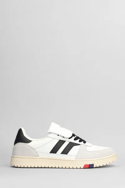 Pro-keds Field King Sneakers In White Suede And Leather In Neutral