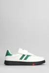Pro-keds Field King Leather Sneakers In White