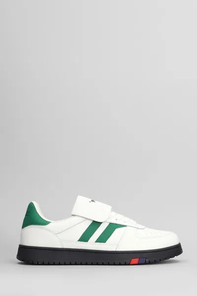 Pro-keds Field King Sneakers In White Leather In Multi