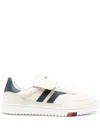Pro-keds Leather Strap Low-tops In Neutral