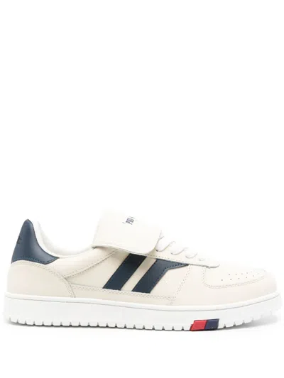 Pro-keds Leather Strap Low-tops In Neutral