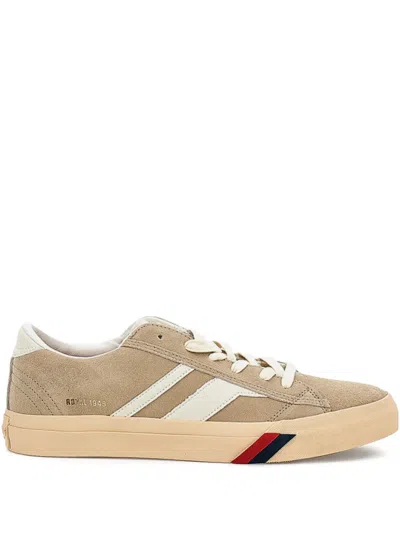 Pro-keds Racer 77 Lace-up Sneakers In Neutral