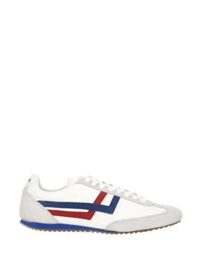 Pro-keds Racer 77 Stripe Sneakers In White